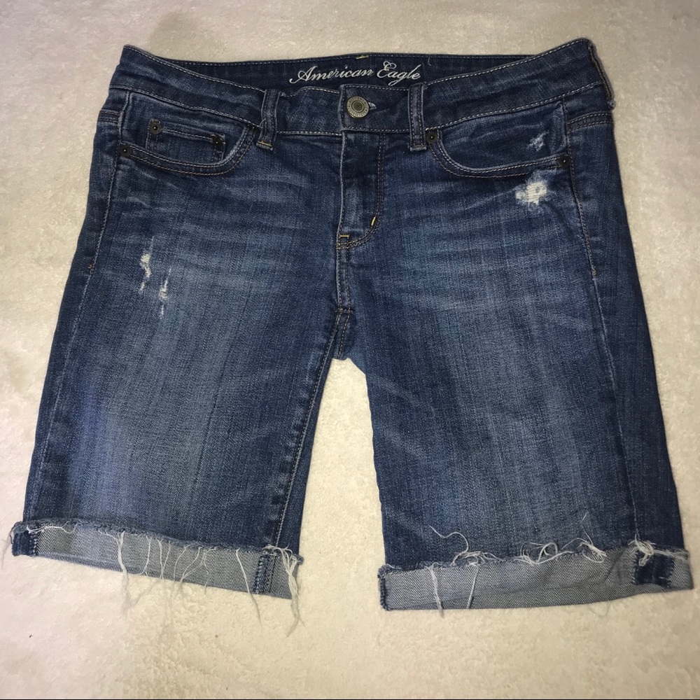 American eagle jean shorts
